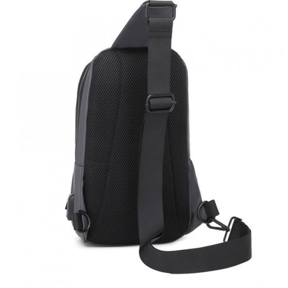 Smart Bags Gumi Kumaş Smart Bags Uniseks Bodybag Omuz Çantası 8655 - Resim 2