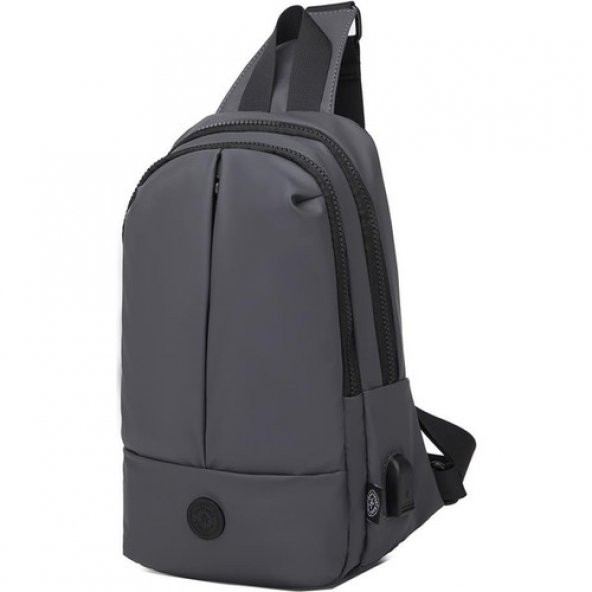 Smart Bags Gumi Kumaş Smart Bags Uniseks Bodybag Omuz Çantası 8655 - Resim 3