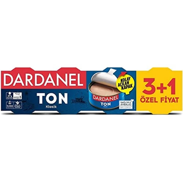 Dardanel Ton Balığı 4 x 75 G - 2
