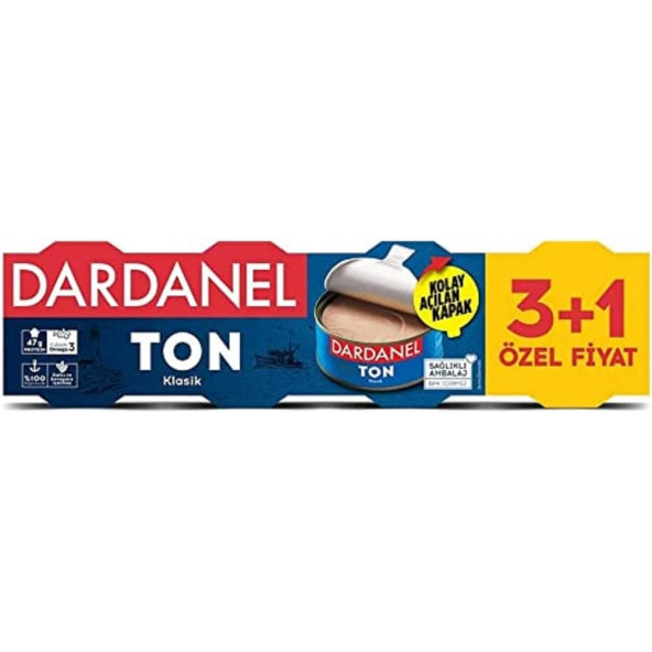 Dardanel Klasik Ton Balığı 4x75 gr