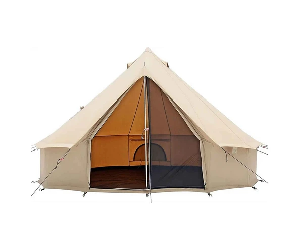 Efsane Kamp Orta Glamping Kamp Çadırı Kalın Kumaş 4 Mevsim Çok Renkli - 2