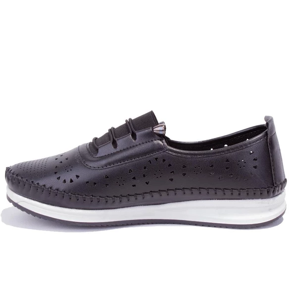 Polaris 164047 Siyah Ortopedik Günlük Kadın Ayakkabı - 3