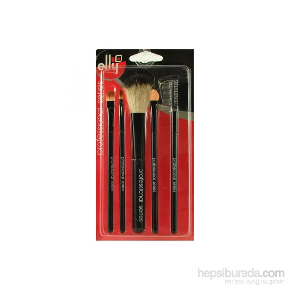 Elly 5'li Makyaj Fırça Seti ELLYBRUSHSET02 - 2