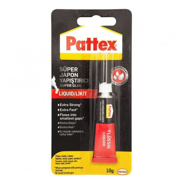 Pattex Süper Glue Japon Yapıştırıcı 10 G