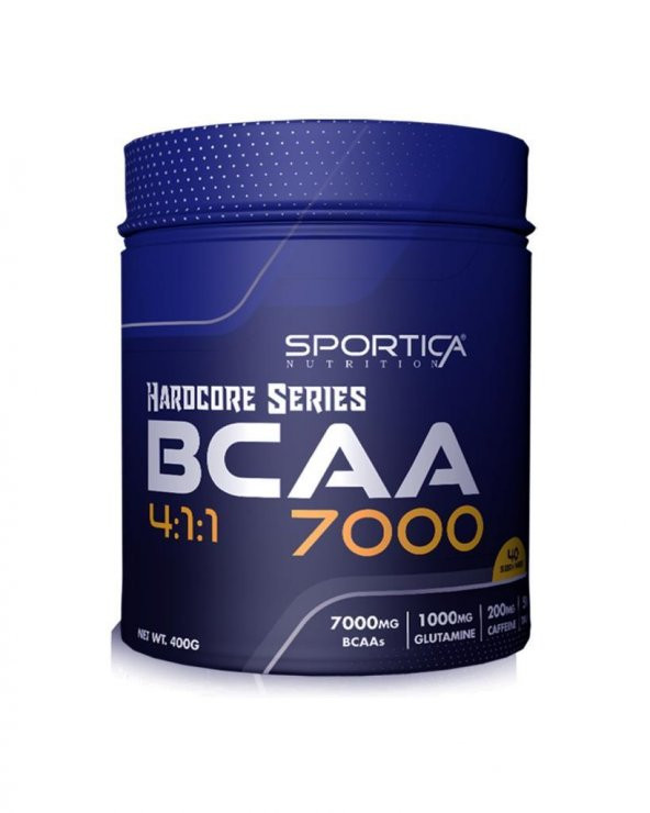 Sportica Nutrition Bcaa 7000 HardCore Series 4:1:1 400 Gr Fruit Punch