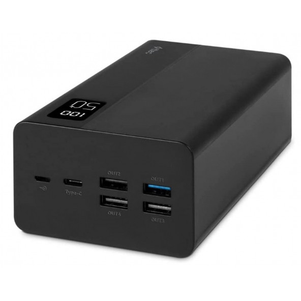 ttec ReCharger Mega LCD 50.000 mAh PD 20W Taşınabilir Hızlı Şarj Aleti Powerbank Siyah - 3