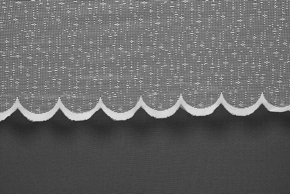 BRS RAŞEL MODEL KIRIK BEYAZ RENK TEK KANAT Hazır dikilmiş Pileli Fon Perde 300*260 cm - Resim 3