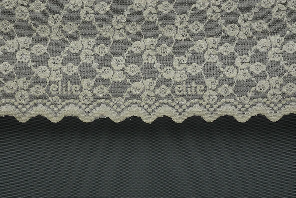 ÇİÇEK MODEL VİZON RENK TEK KANAT Hazır dikilmiş Pileli Fon Perde 300*260 cm - Resim 4