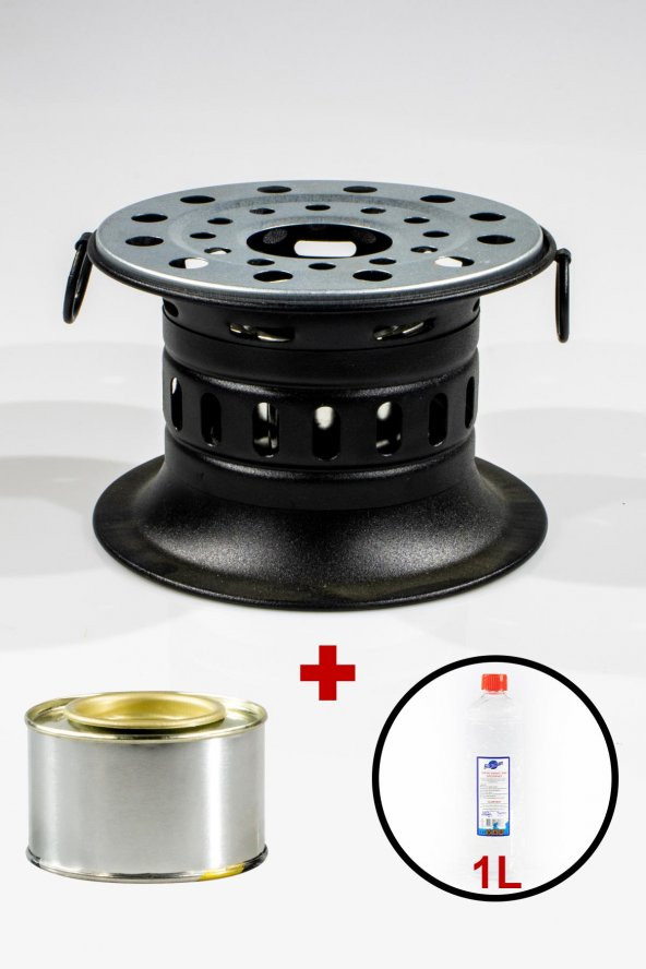 İksa Reşo Yakıtlı Osmanlı Kamp Ocağı, Osmanlı Ocak 1 lt. Yakıt Jeli ve 235 gr Reşo Yakıt Hediye - Resim 8