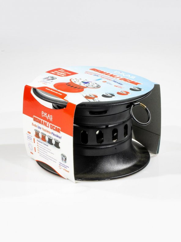 İksa Reşo Yakıtlı Osmanlı Kamp Ocağı, Osmanlı Ocak 1 lt. Yakıt Jeli ve 235 gr Reşo Yakıt Hediye - Resim 9