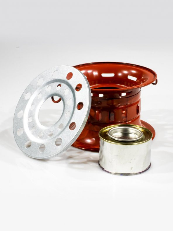 İksa Reşo Yakıtlı Osmanlı Kamp Ocağı, Osmanlı Ocak 1 lt. Yakıt Jeli ve 235 gr Reşo Yakıt Hediye - Resim 4