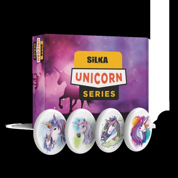 SİLKA SİLGİ UNICORN SERİSİ TPR 4 ADET