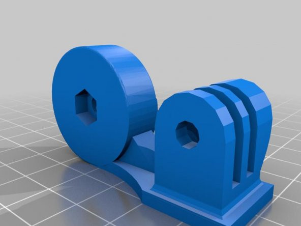 Modüler Stand İçin Gopro Tutucu Plastik Aparat