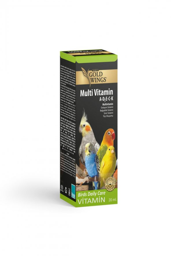 Multivitamin Papağan Ve Kuş Vitamini