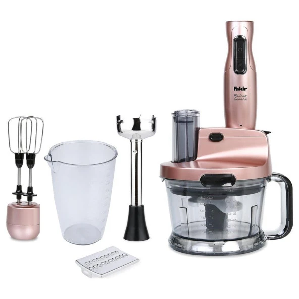 Fakir Rondo Blender Mikser Seti MrChef Quadro 1000w RosıeGold