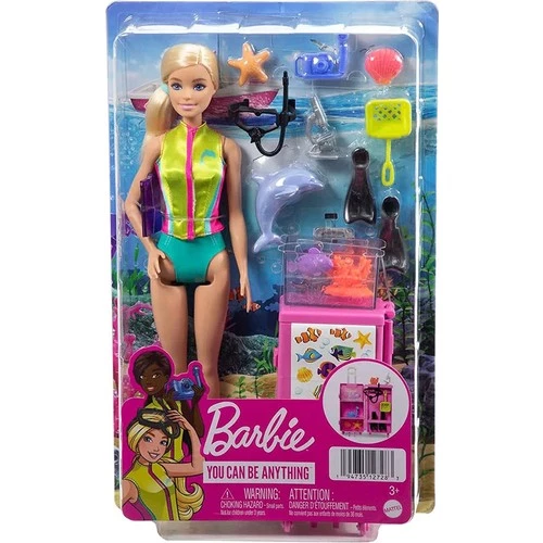 Barbie Deniz Biyoloğu Oyun Seti HMH26 Lisanslı Ürün - Resim 5