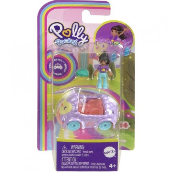 Polly Pocket'ın Muhteşem Araçları Kirpi HKV55 HKV58 Lisanslı Ürün