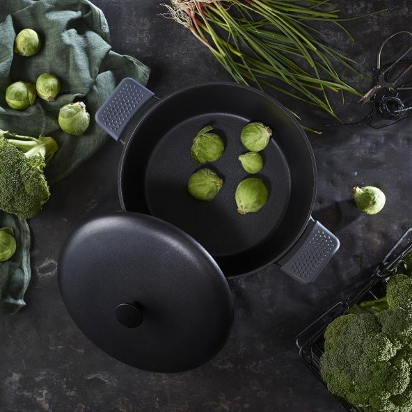 Aryıldız Pro Grade Derin Tencere 24 Cm - Resim 2