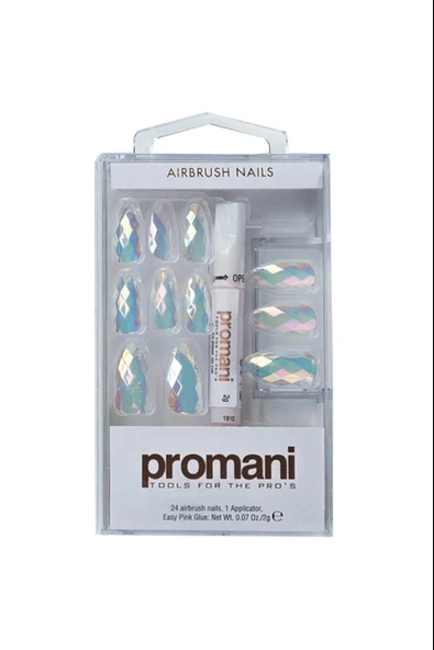 Promani Şeffaf Kristal Takma Tırnak Kiti PR-5672