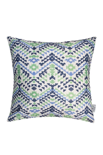 Dekoratif Yastık Kırlent Kılıfı Çift Taraflı Ethnic KR27 Mavi ürün görseli 1