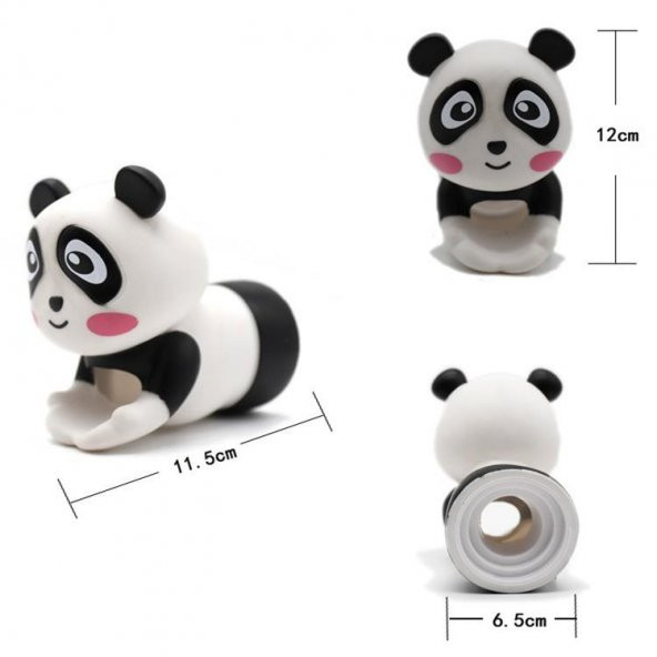 Panda Figürlü Çocuklar İçin Eğitici Musluk Uzatma Başlığı - 4