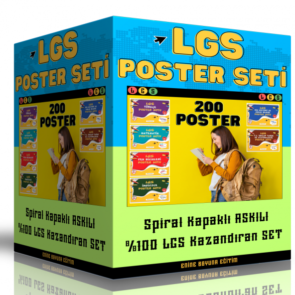 LGS Poster Seti (%100 Kazandıran Posterler)