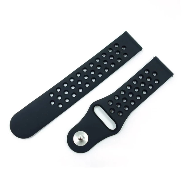 Samsung Galaxy Gear S3 Classic Frontier Silikon Kordon Kayış 22 mm SK07 - 9