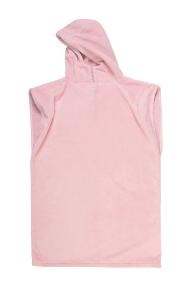 Sörf Plaj Pançosu Kapşonlu Plaj Havlusu Surf Pembe - 4