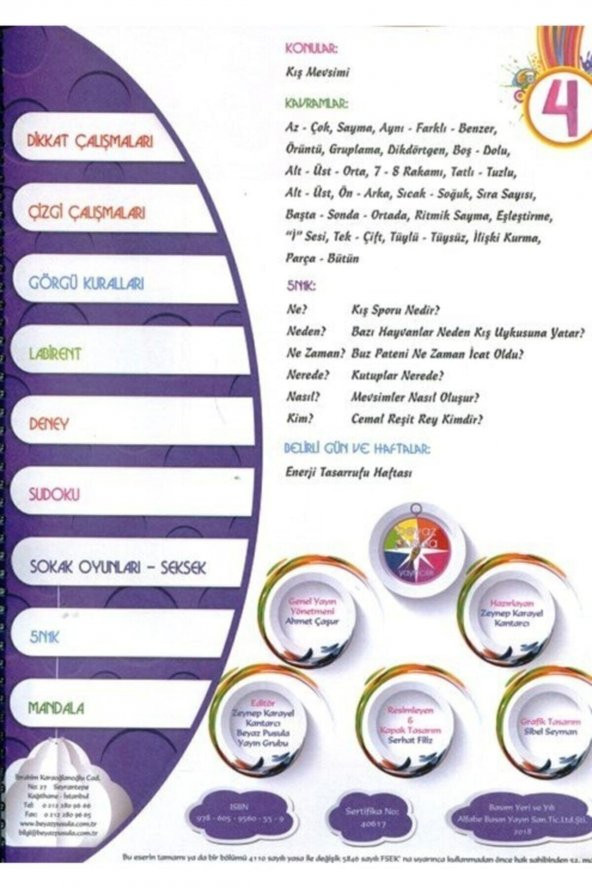 Macera Sokağı Eğitim Seti 5+ - 3