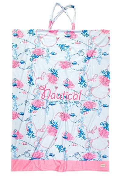 Plaj Çantalı Plaj Havlusu 100x150 Cm Nautical - 2