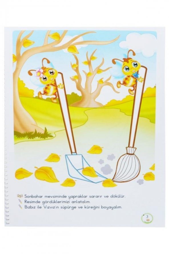 +3 Yaş Bızbız Ile Vızvız Okul Öncesi Eğitim Seti - 6