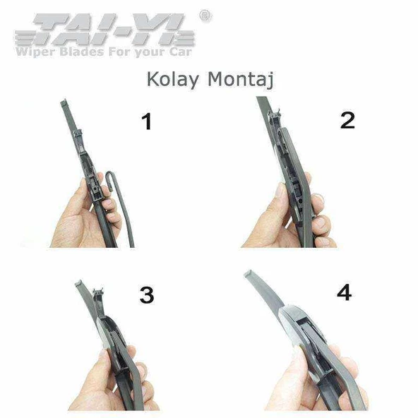 3 Tıkla Suzuki Jimny Silecek Takımı (2000-2012) 450 mm + 400 mm - 3