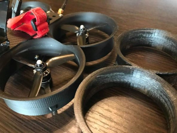 Shen Drones Squirt V1 15 Daha Büyük Kanallar Plastik Aparat - 2