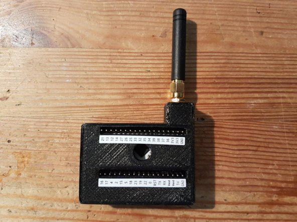 Heltec Esp32 Lora / Wifi Oled Konut 3-5 Düğmeli - Heltec Esp32 Lora / Wifi Oled Gehäuse Mit 3-5 Düğmeler Plastik Aparat - 3