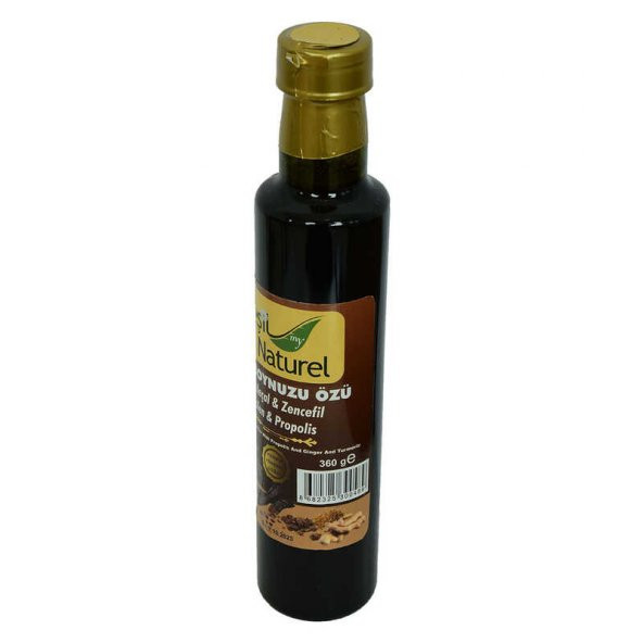 Doğal Keçiboynuzu Özü Zerdeçal Zencefil Polen Propolis Karışımı 360 Gr - 3