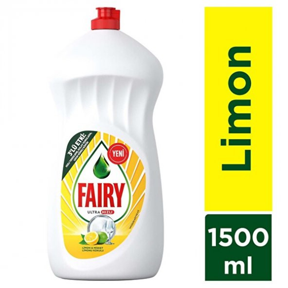 Fairy Limon 1500 ml Sıvı Bulaşık Deterjanı