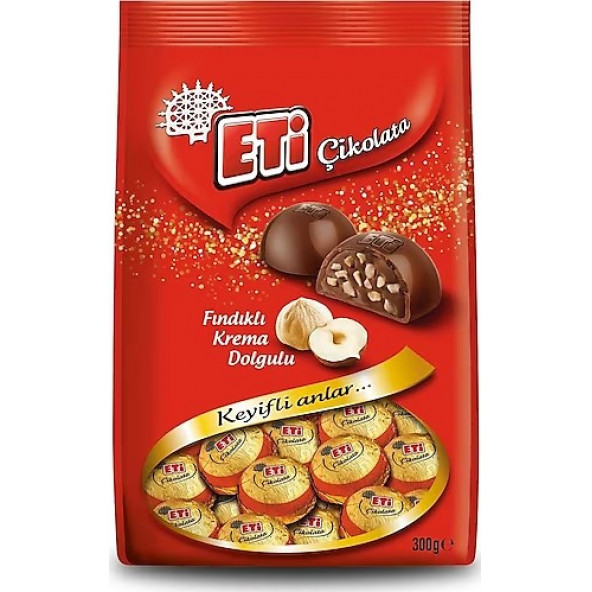 Etı Fındık Krema Dolgulu 300Gr Cıkolata - 1