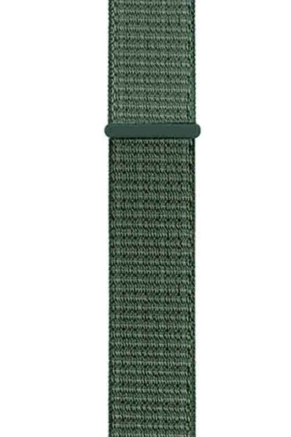 Samsung Galaxy Watch 4 44 Mm R870 Için Dokuma Kordon Spruce Fog