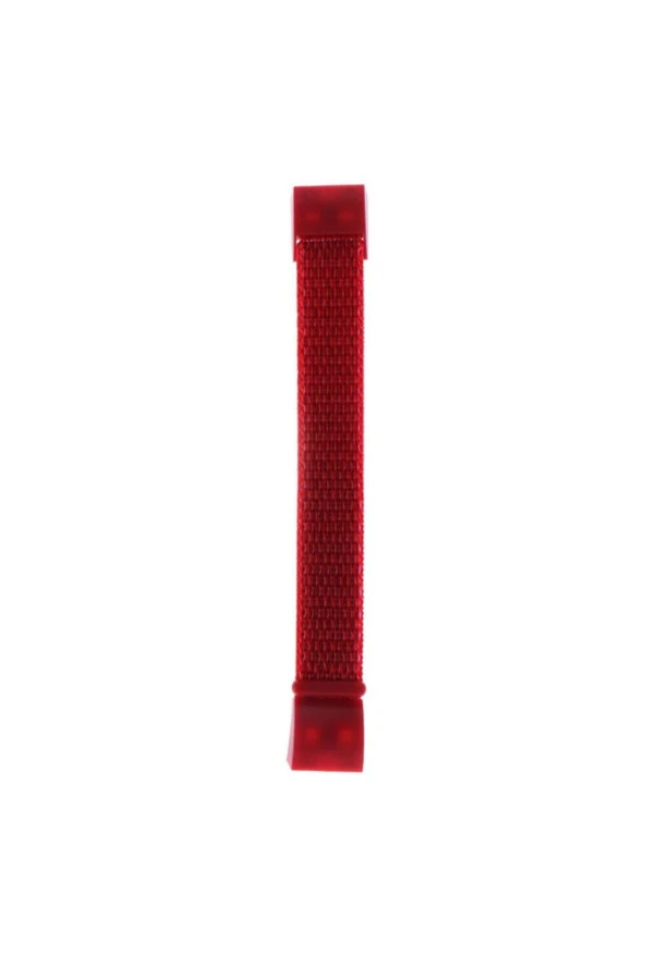 Fitbit Charge 3 Için Dokuma Kordon Kırmızı