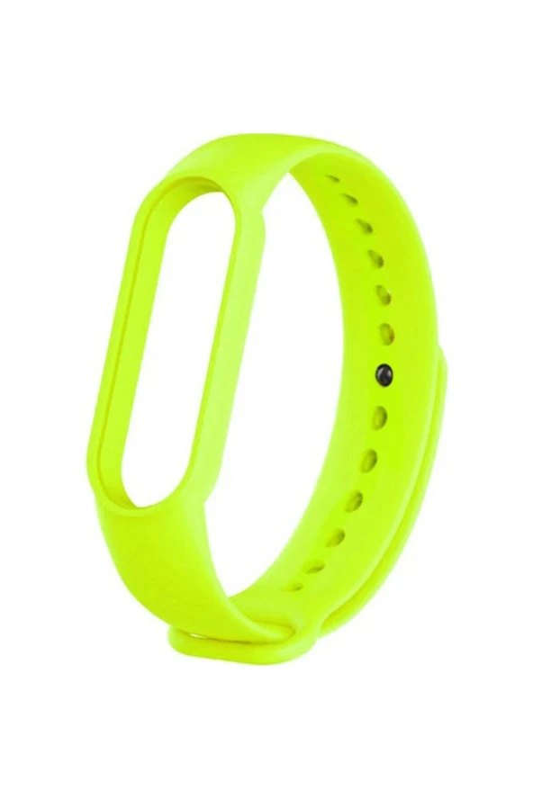 Amazfit Band 5-6 Için Silikon Kordon Fıstık Yeşili