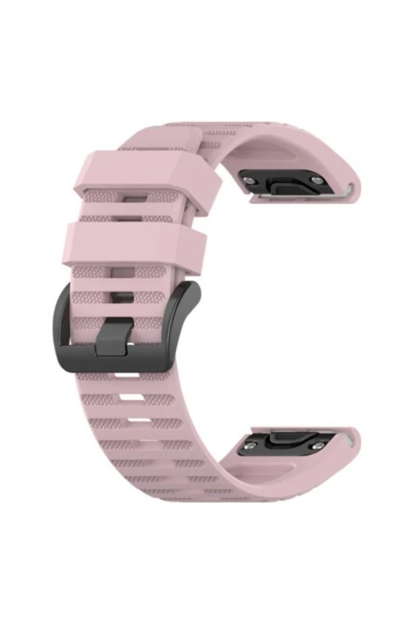 Garmin Approach S62 Uyumlu Quick Fit Özellikli Silikon Kordon Kayış Lila