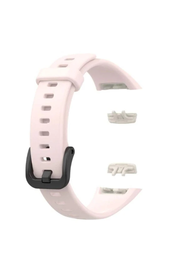 Honor Band 6 Için Silikon Kordon Açık Pembe