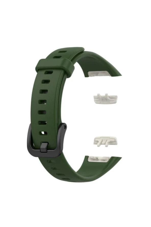 Honor Band 6 Için Silikon Kordon Koyu Yeşil