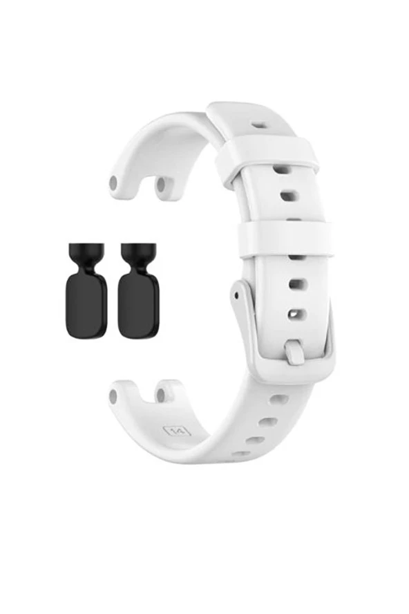 Garmin Lily Ile Uyumlu Silikon Kordon Kayış Beyaz
