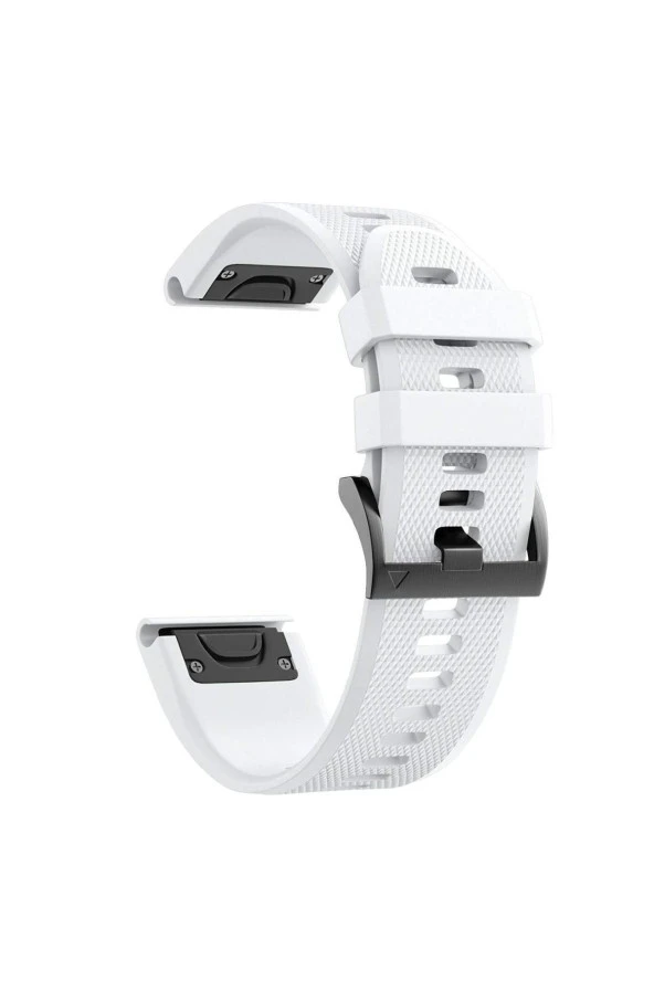 Instinct Solar Için Quick Fit Özellikli Silikon Kordon Beyaz