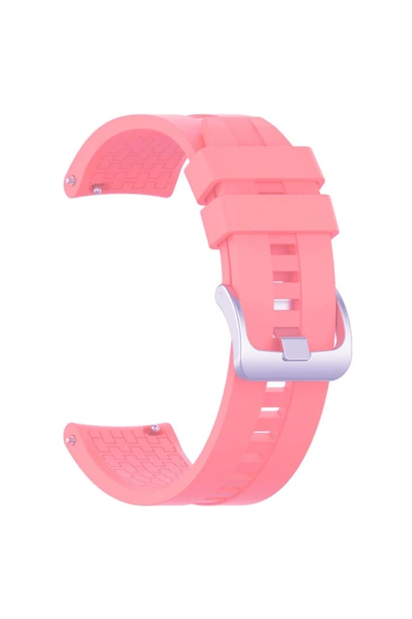 Honor Watch Gs Pro Için Silikon Kordon Kayış Pembe