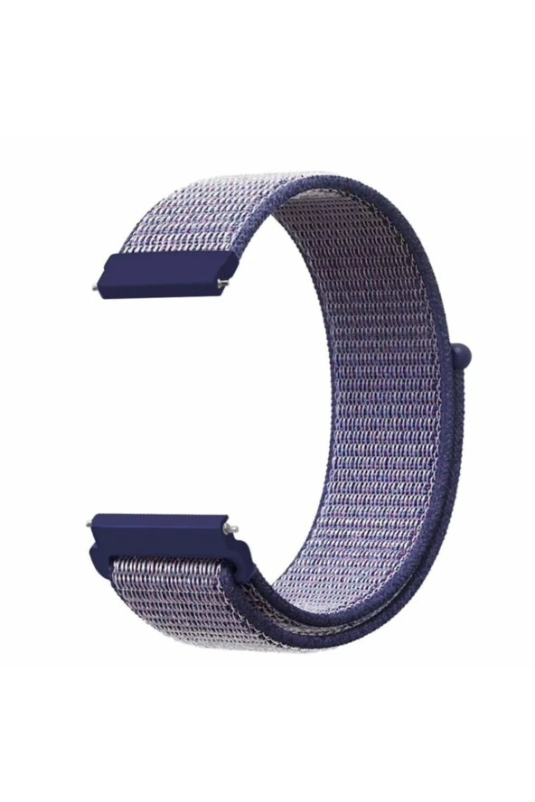 Samsung Gear 2-r380-381-382- Uyumlu Gece Mavisi Dokuma Kordon