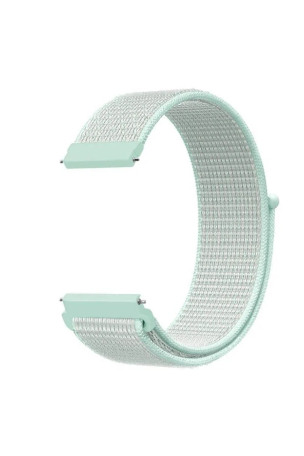 Garmin Vivomove Style - Luxe Uyumlu  Teal Tint Dokuma Kordon