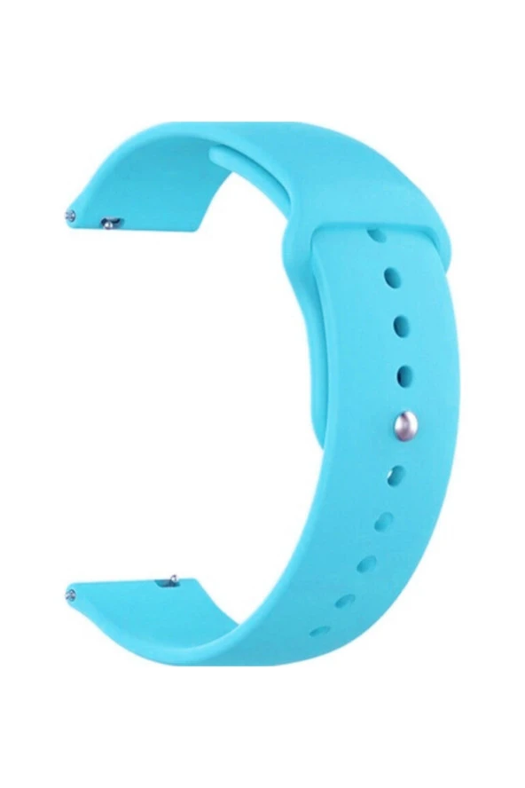Garmin 645 - 645 Music Uyumlu Mavi Silikon Kordon Kayış
