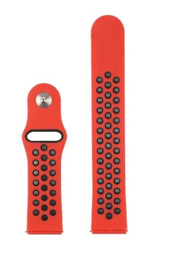 Garmin 645 - 645 Uyumlu Music İçin Delikli Silikon Kordon Kayış